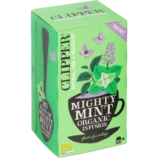 Clipper Tea Mighty Mint Organic Infusion 20 Tea Bags