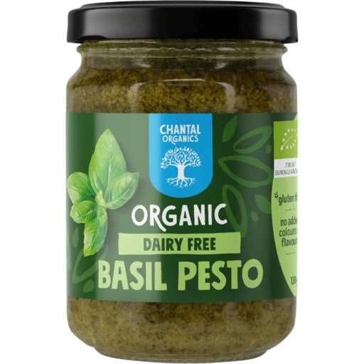 Chantal Pesto Dairy Free Basil 130g
