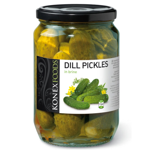 Konex Food Dill Pickles in Brine 670 g