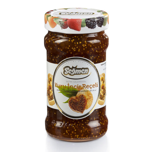 segmen Jam dried fig in glass jars 380g