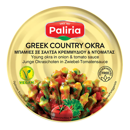 Paliria Greek Country Okra in Tomato Sauce 280g