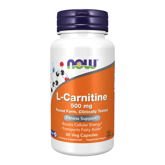 Now L-Carnitine Fitness Support 60 vege capsules