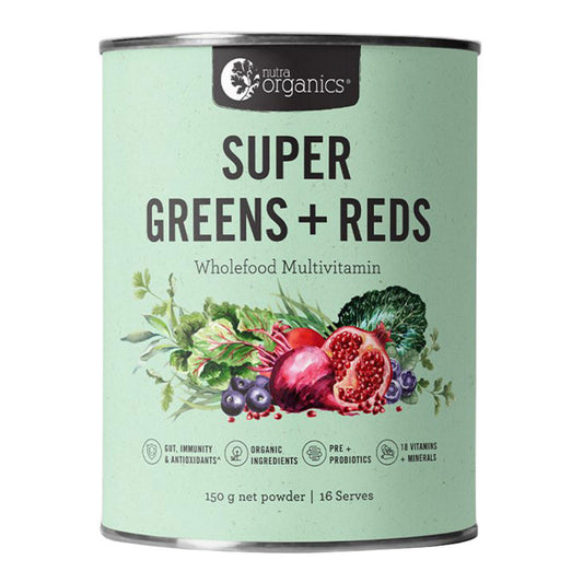 Nutra Super Greens + Reds Powder (150g)