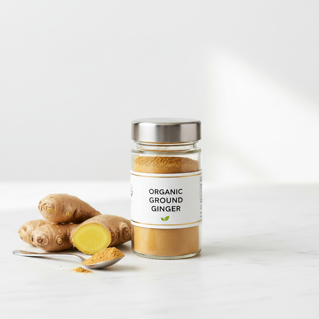 Organic Ground Ginger 130g