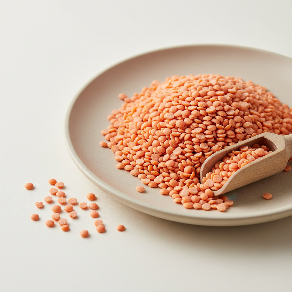 Organic Red Split Lentils 1kg