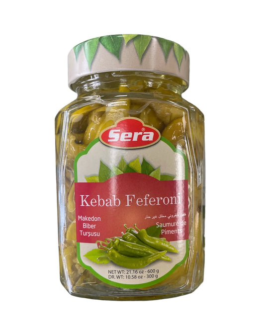 Sera “Kebab Feferoni” (Pickled Feferoni Peppers)