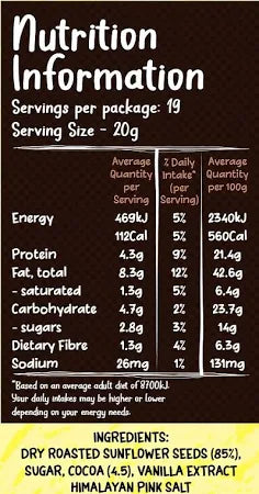 Sunny B Chocolate Sunflower Seed Butter 380g