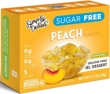 Simply Delish Peach Flavour Jelly 20g
