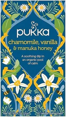 Pukka - Chamomile Vanilla & Manuka Honey Tea 20 Bags