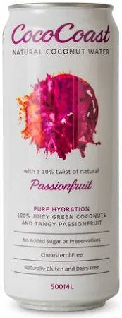 Cococoast Passionfruit Coconut Water 500ml