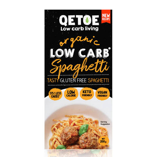 Qetoe Organic Low Carb Spaghetti 200g