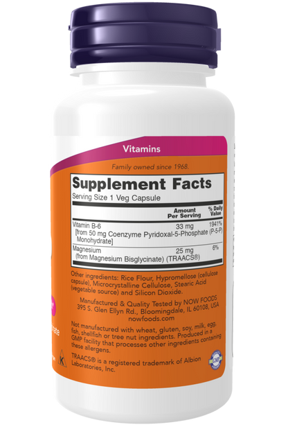 Now P5P 50mg Veg Capsules