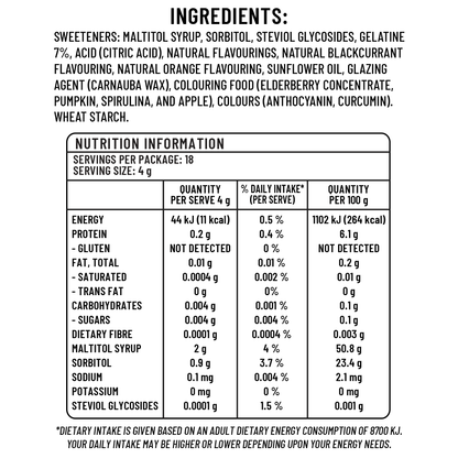 Sugarless Confectionery Casino Jellies - 70g