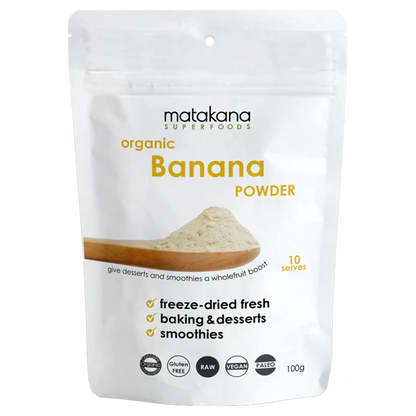 Matakana organic Banana Powder 100g