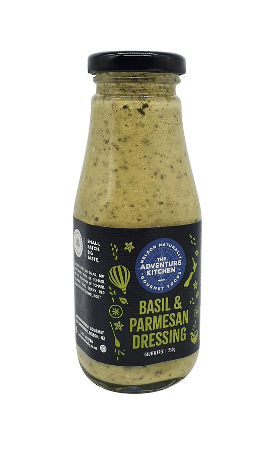 The Adventure kitchen Basil and Parmesan Dressing 250ml ...