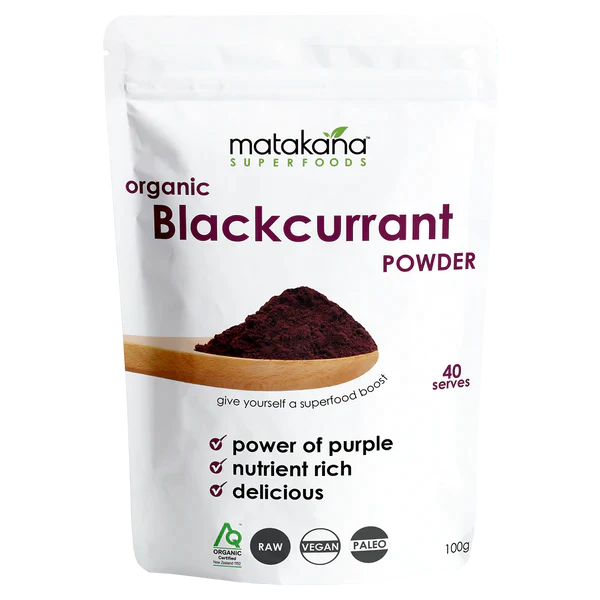 Matakana organic Blackcurrant Powder 100g