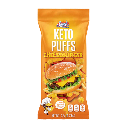 Snack House Puffs Cheeseburger