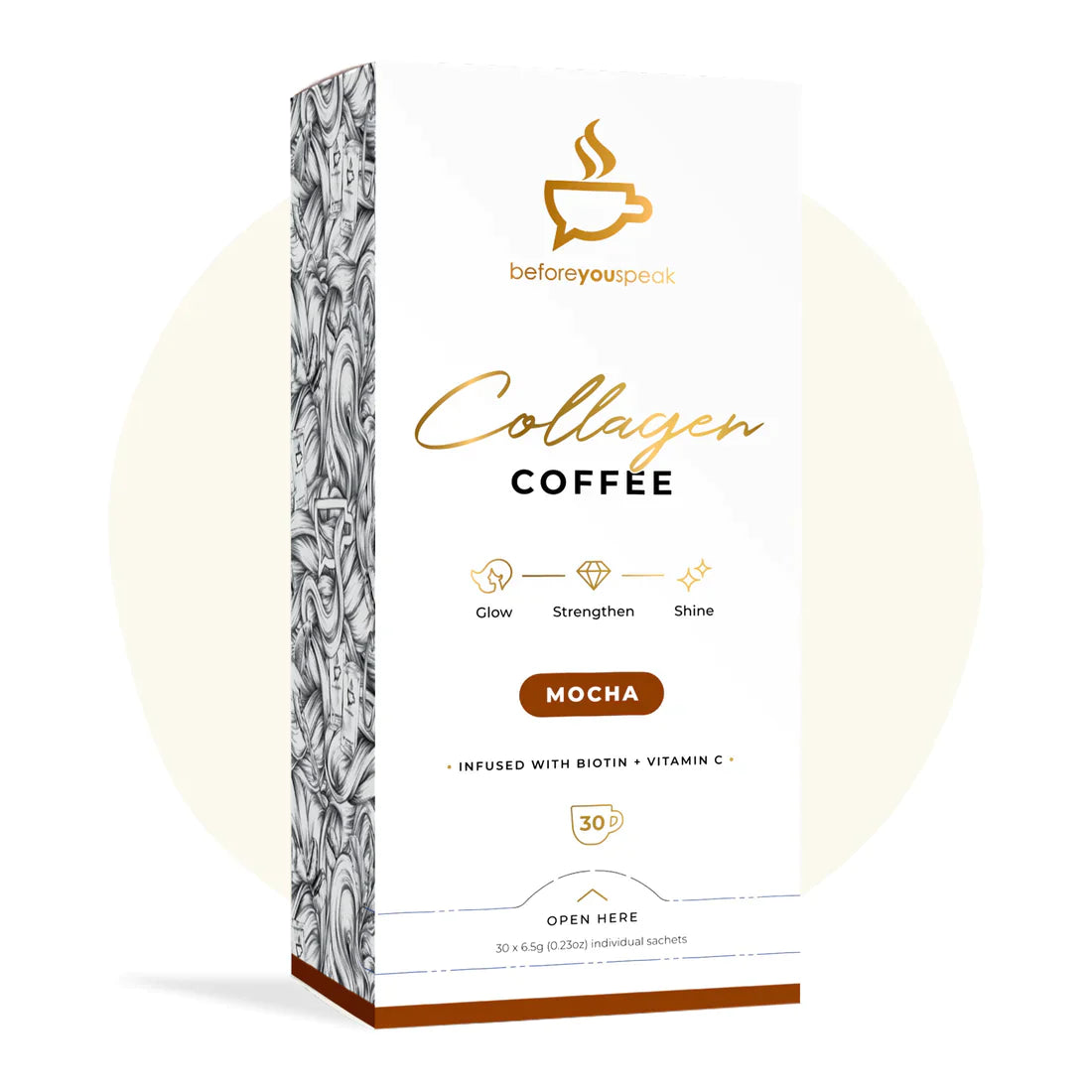 Before you speak Collagen Coffee Mocha