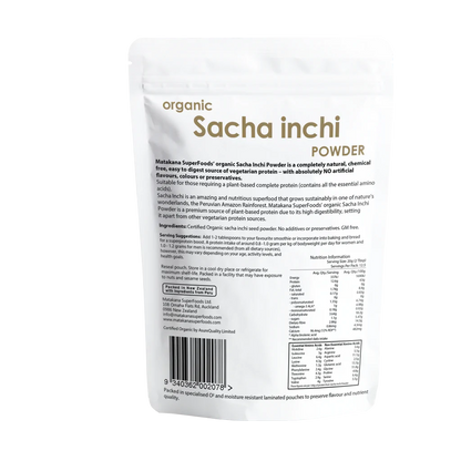 Matakana Organic Sacha Inchi Protein Powder 250g