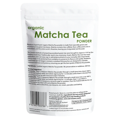 Organic Matcha Tea Powder 100g