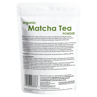 Organic Matcha Tea Powder 100g