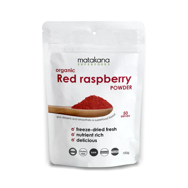 Matakana Organic Red Raspberry 100g