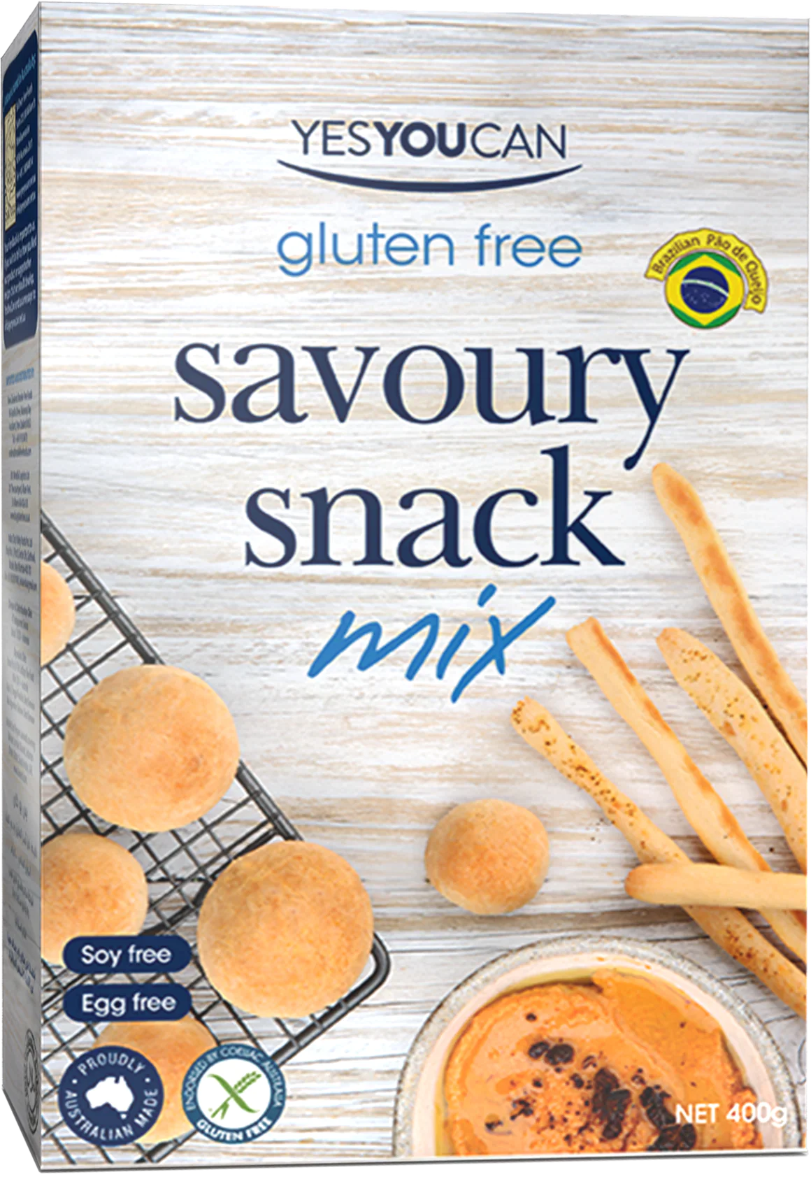 Yes You Can Savoury Snack Mix 400g