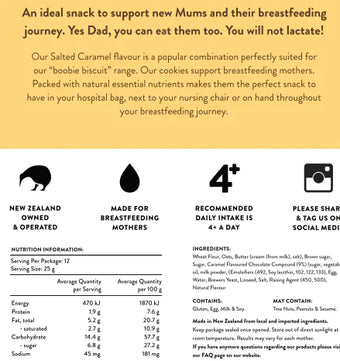 The Lactation Station Salted Caramel Lactation Cookies