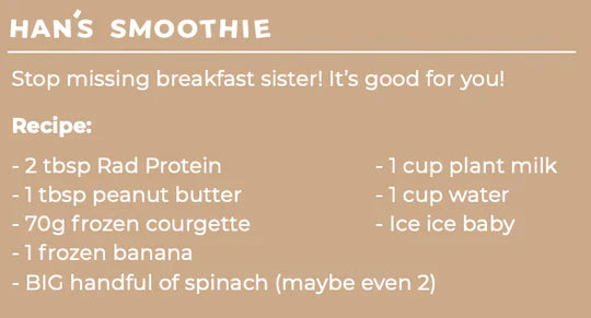 REAL RAD PROTEIN VANILLA BEAN 500g