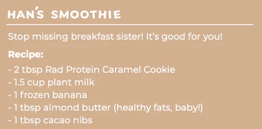 Real Rad Protein Caramel Cookie 500g