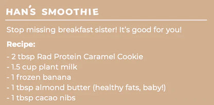 Real Rad Protein Caramel Cookie 500g