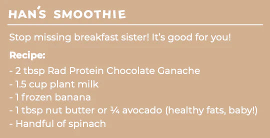 Real Rad Protein Chocolate Ganache 500g