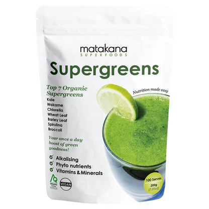 Matakana Organic Supergreens Powder 200g