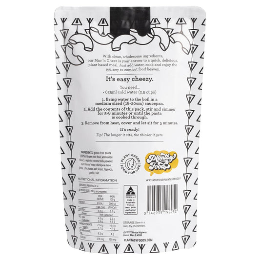 Plantasy Foods Vegan Mac N Cheez - Original 200g