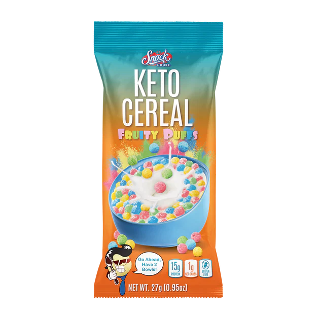 Snack House Keto Cereal Fruity Puffs