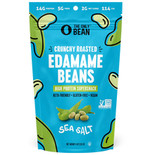 The Only Bean  Crunchy Roasted Edamame Beans 113g- Sea Salt