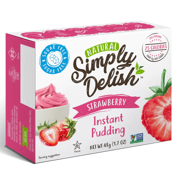 Simply Delish  Instant Pudding & Pie Filling - Strawberry 44gm