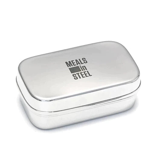 Meals In Steel Small Snack Box | Stainless Steel