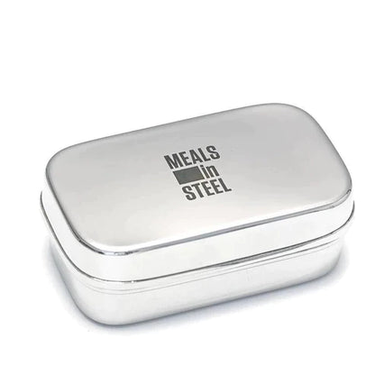 Meals In Steel Small Snack Box | Stainless Steel