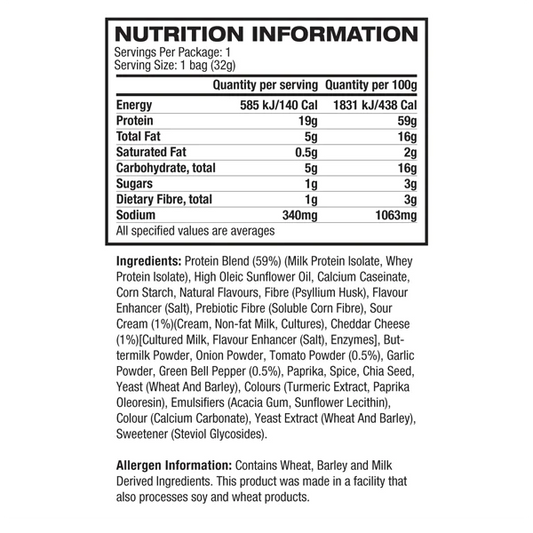 Quest  Loaded Taco Tortilla Style Protein Chips 32g