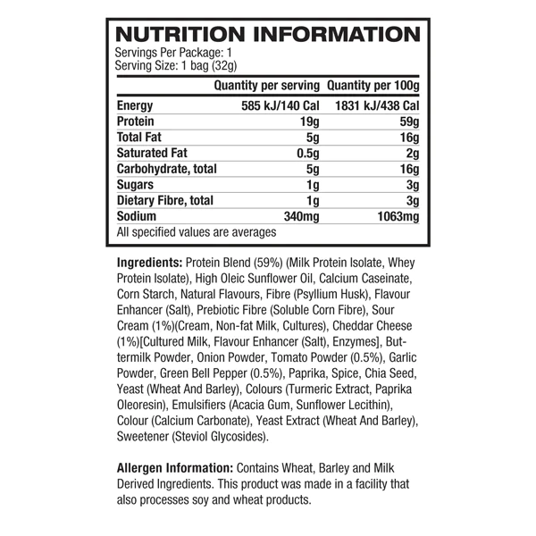 Quest  Loaded Taco Tortilla Style Protein Chips 32g