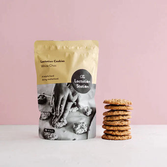 The Lactation Station White Choc Lactation Cookies